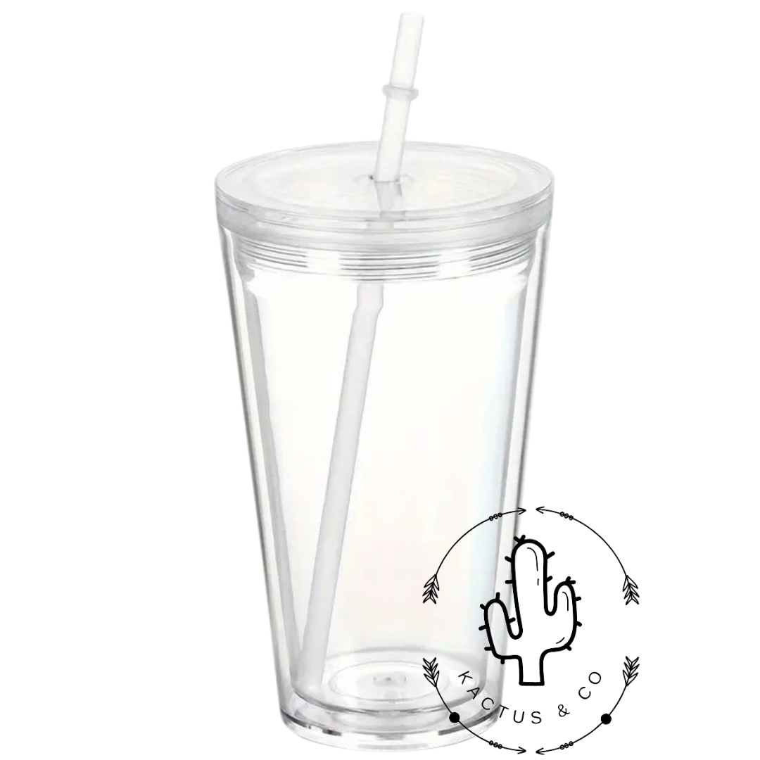 16 oz Snow Globe ACRYLIC