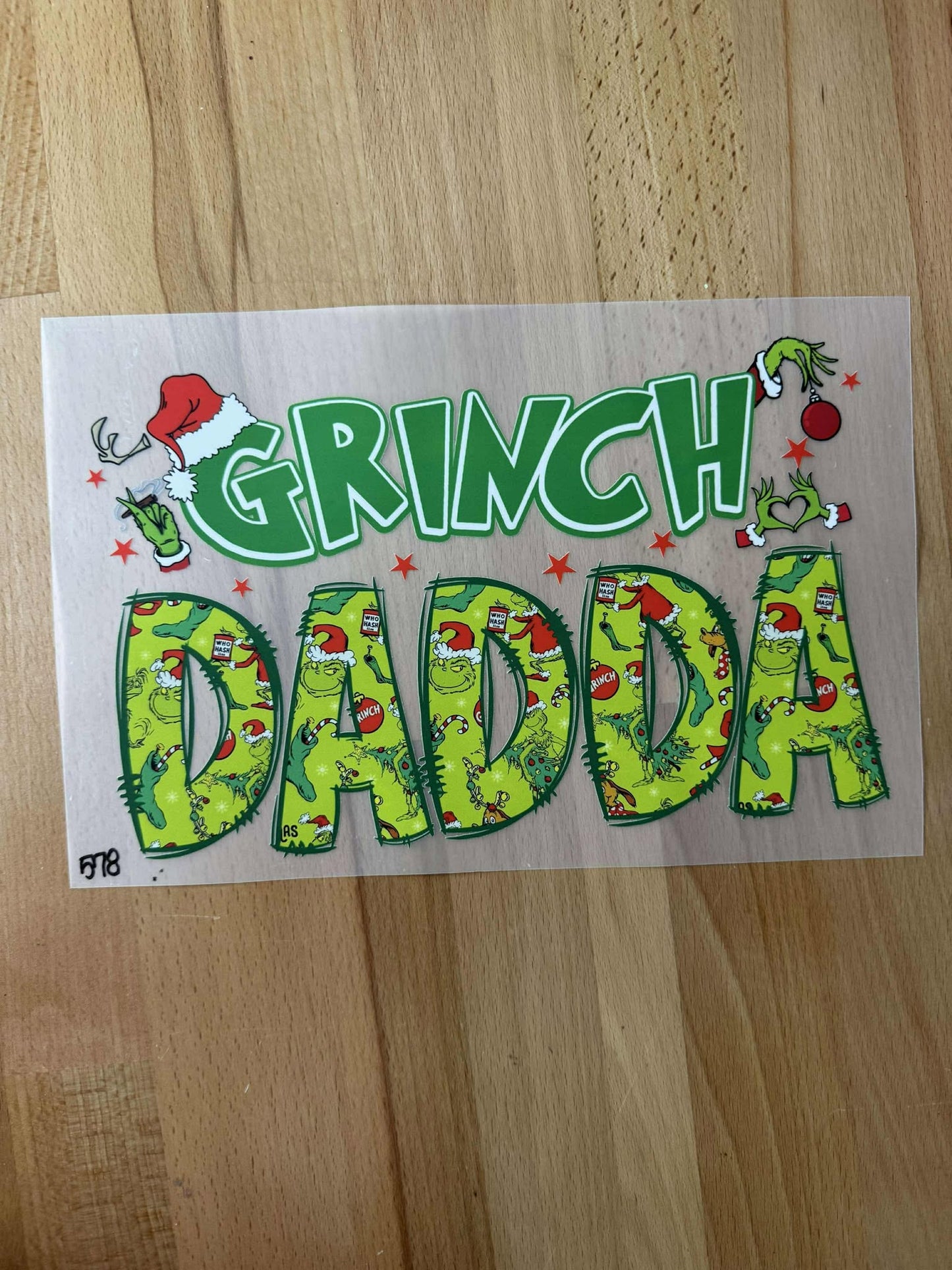 Transfer #A40 - MUST ADD SHIRT