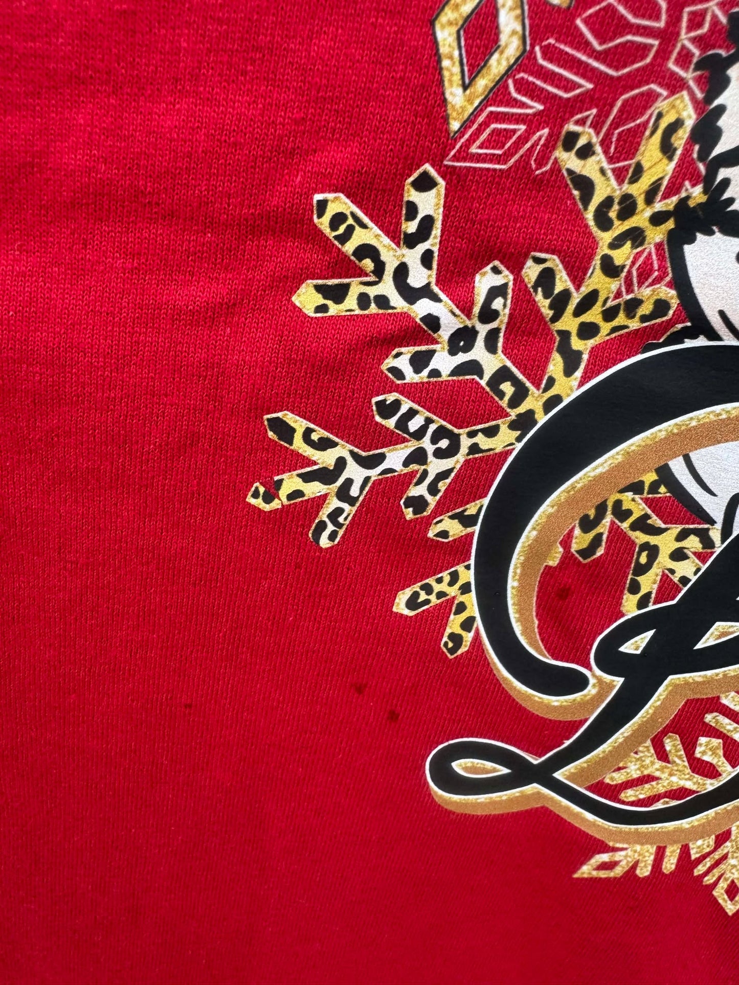 Gildan 3XL LONG SLEEVE- transfer is messed up a little