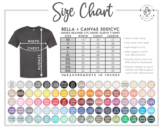 LIVE - Bella Canvas T-SHIRT