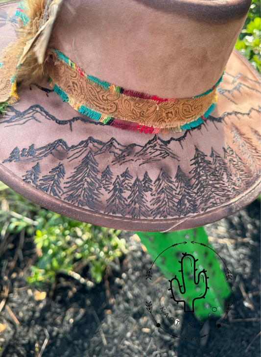 Mountain Burned Hat