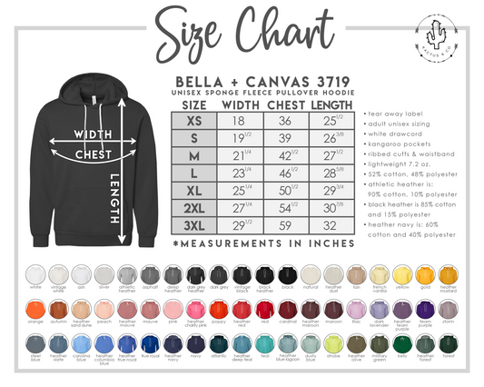 LIVE - Bella Canvas HOODIE