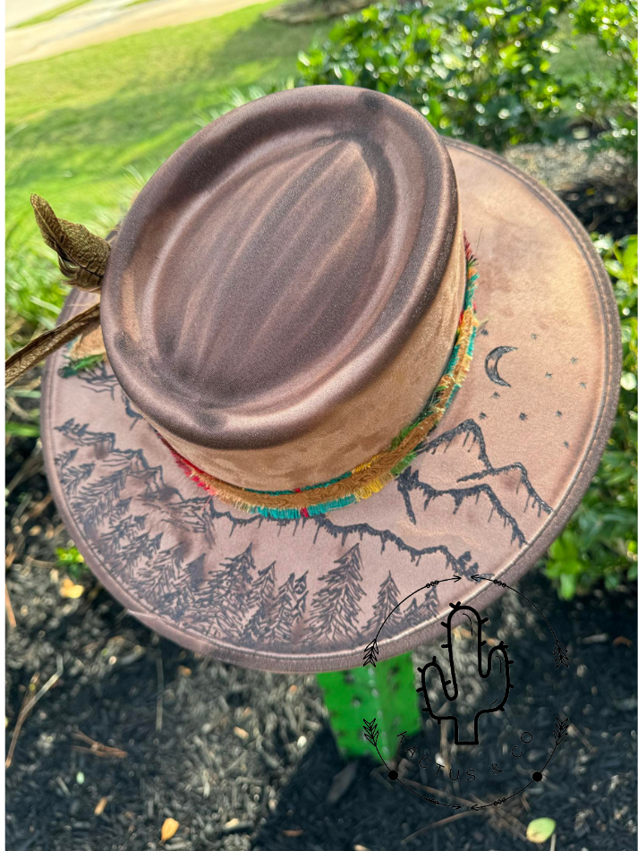 Mountain Burned Hat