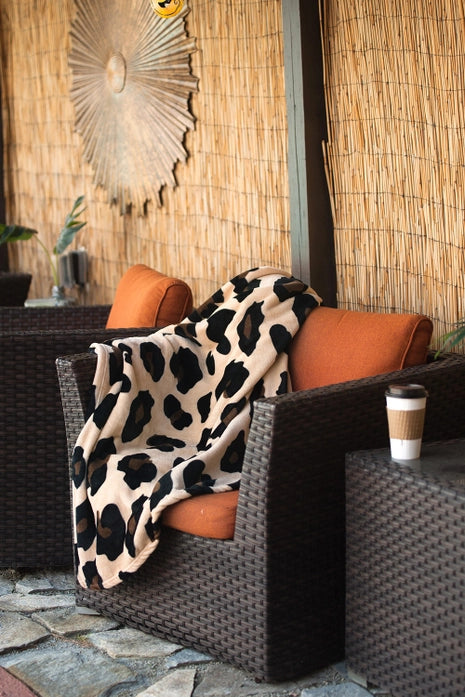 Wild Side Leopard Blanket