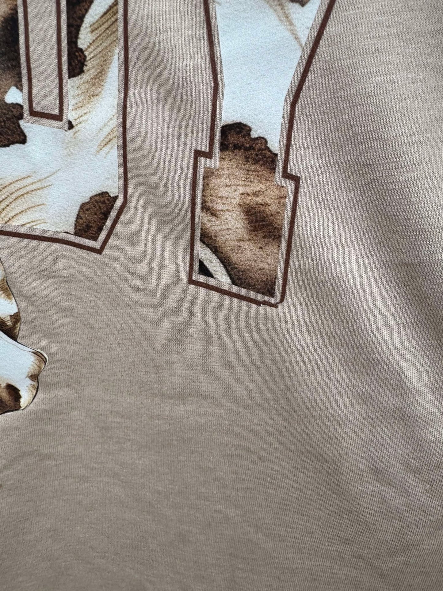 Bella XL TSHIRT- Transfer is messed up a tad