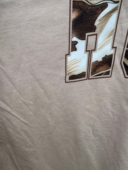 Bella XL TSHIRT- Transfer is messed up a tad