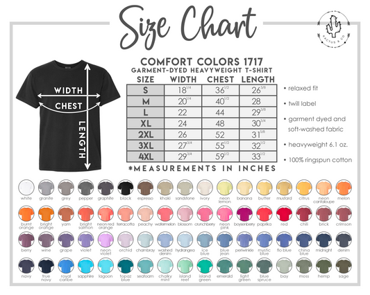 LIVE - Comfort Colors T-SHIRT