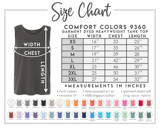 LIVE -Comfort Colors TANK TOP